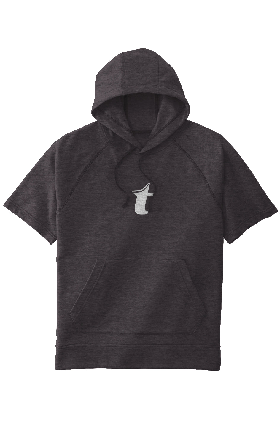 Tri-Blend Fleece S/S Hooded Pullover
