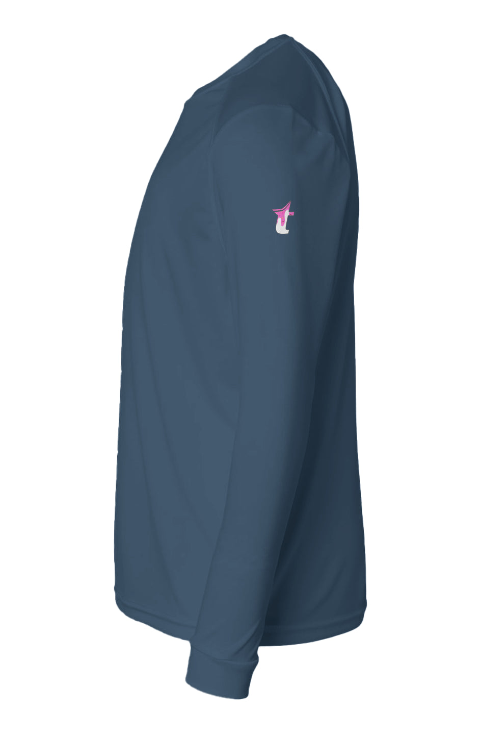 Youth Long Sleeve T-Shirt- navy