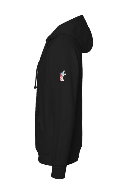 Stars n Stripes Hoodie- Black