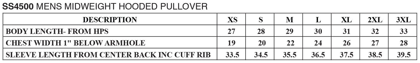 Tuna Fishing Pullover Hoodie- saddle