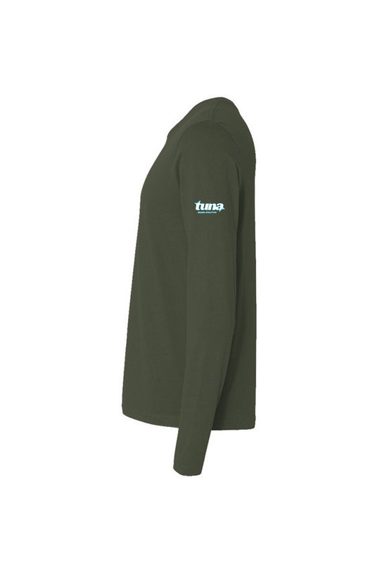 Men's Gimme3' Cotton Long-Sleeve- military