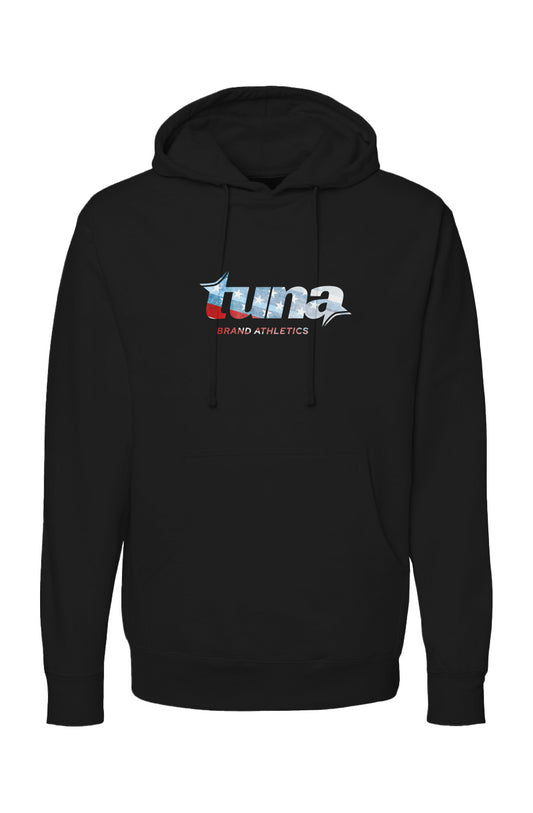 Stars n Stripes Hoodie- Black