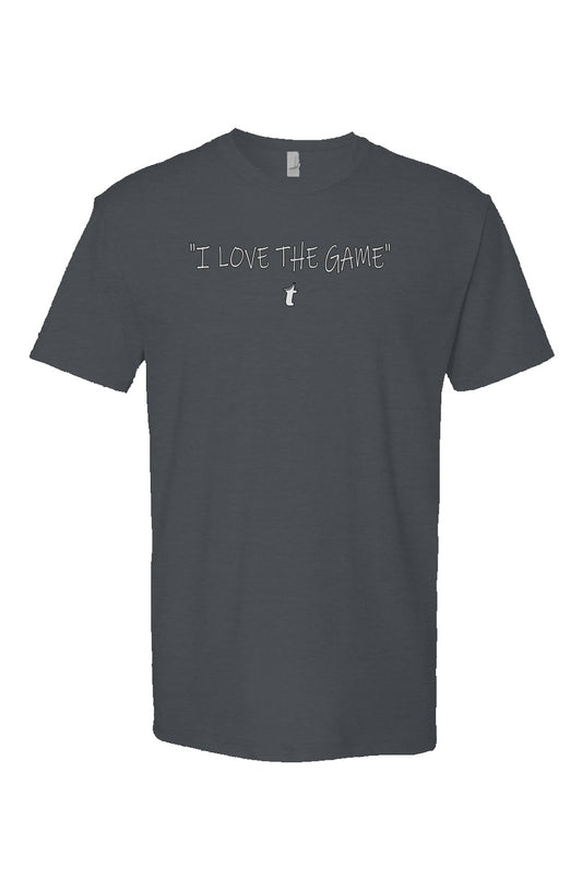 LOVE THE GAME T shirt- indego