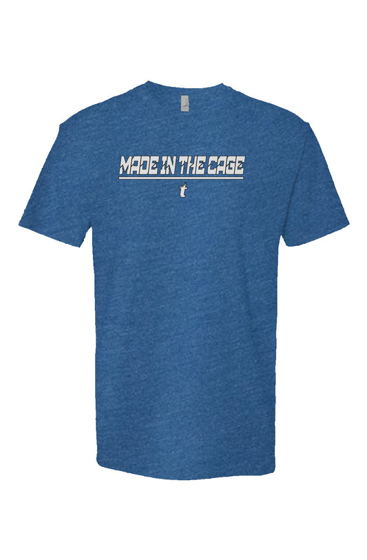 MADE IN THE CAGE T shirt- heather blue